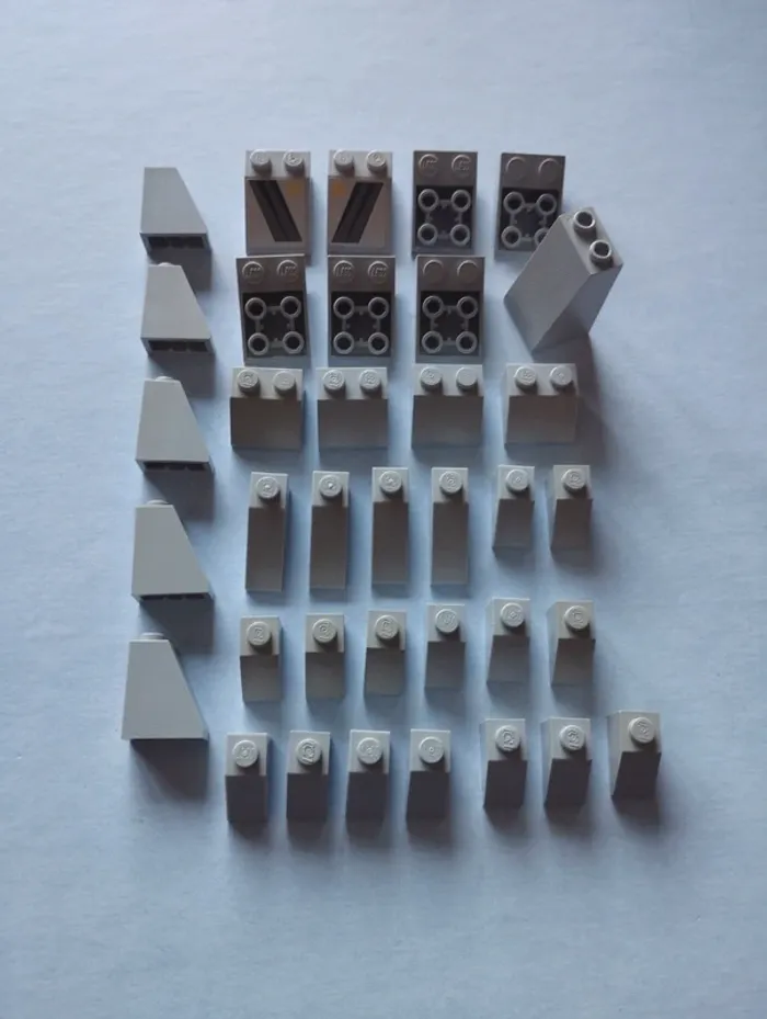 Lego n°197 gris clair
