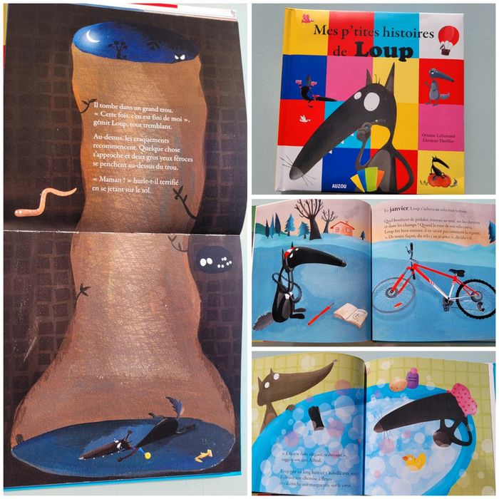 Mes P'tites Histoires de Loup : 4 histoires, couverture mousse (46)