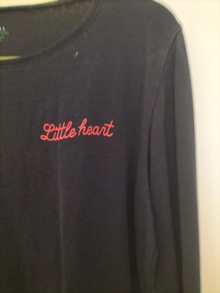 Tee shirt manches longues kiabi 12 ans tbe - photo numéro 2