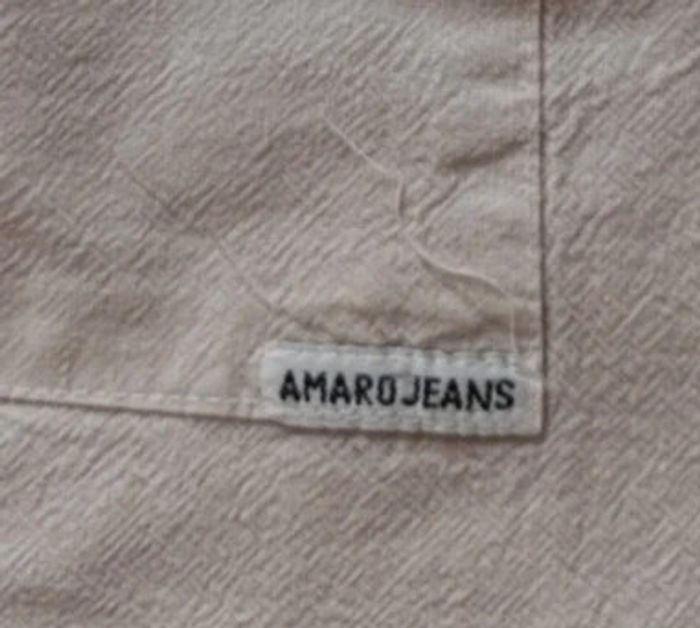 🌼Pantacourt large coton. Taille L. Amaro Jeans🌼 - photo numéro 6