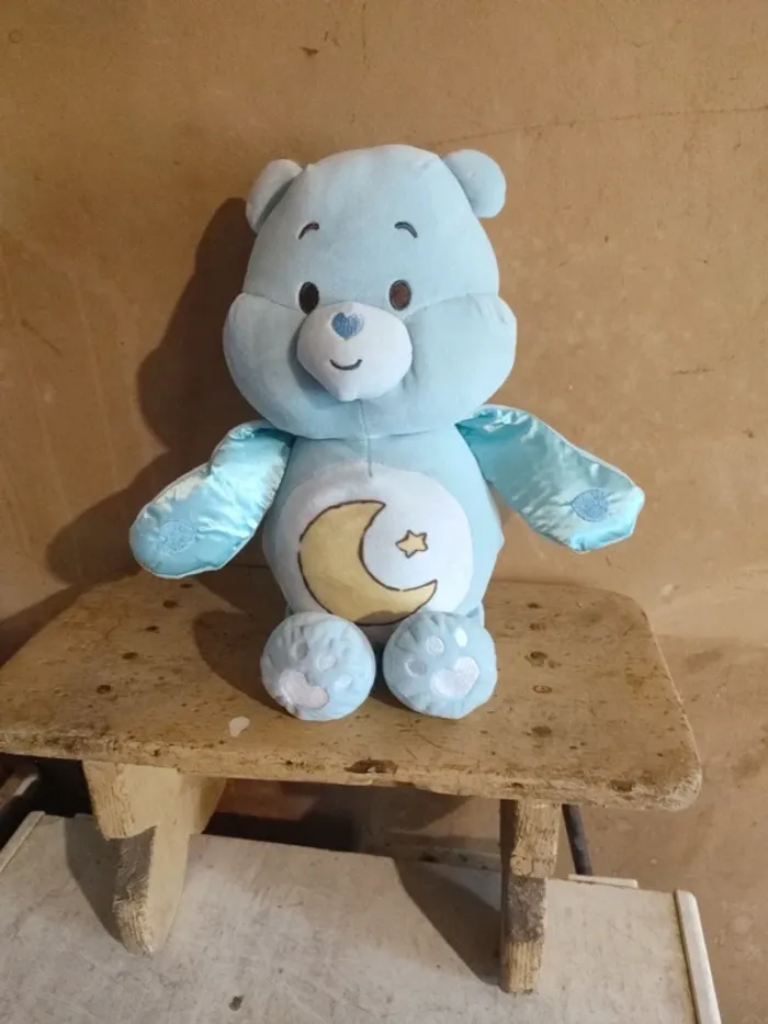 Peluche Bisounours bleu care bears baby - photo numéro 2