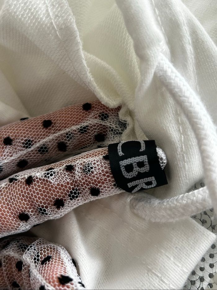 Sweat à capuche blanc S - photo numéro 5