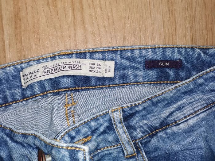 Jean slim Zara bleu - photo numéro 3