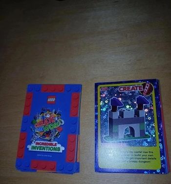 Lot de 10 cartes Sainsburys Lego Incredible Inventions - 2018