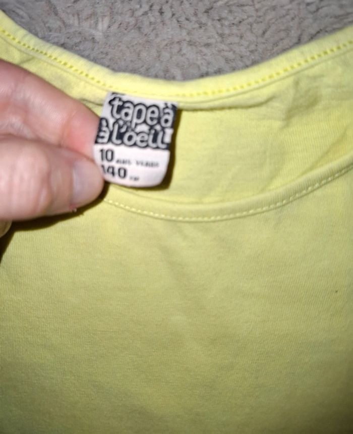 Robe jaune tao 10 ans - photo numéro 4