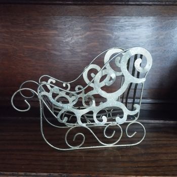 Décor Noël traineau