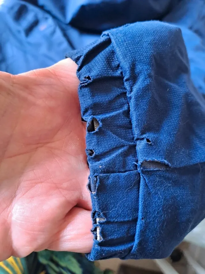 Coupe vent réversible quechua 8-10 ans tbe sauf bords craquelés ne se voient pas du tout prix mini - photo numéro 8