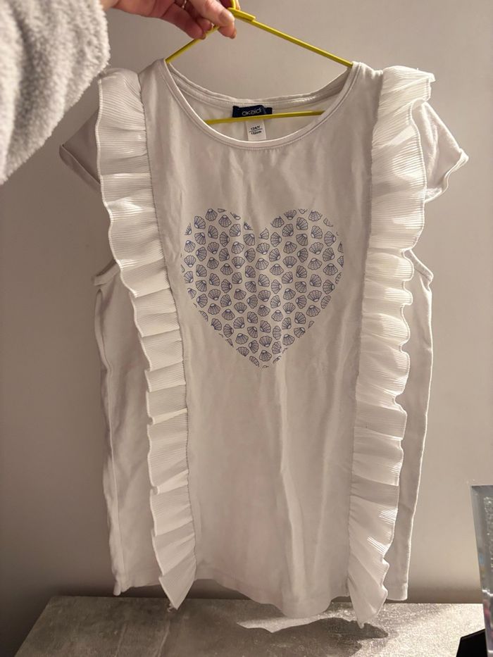 Haut manches courtes okaidi