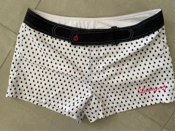 Short de bain court femme