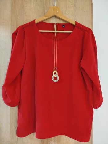 Blouse rouge
