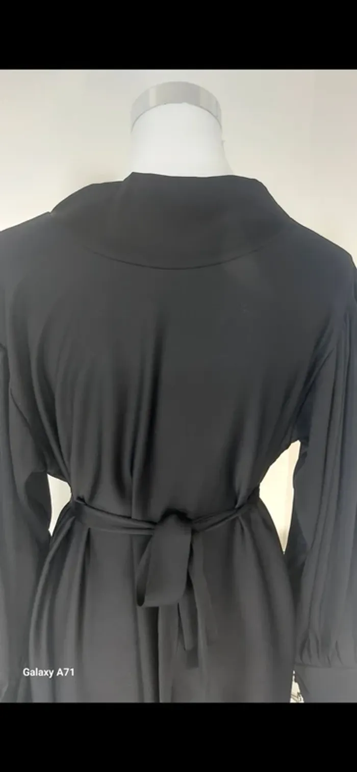 Robe abaya Dubai noire neuve - photo numéro 5
