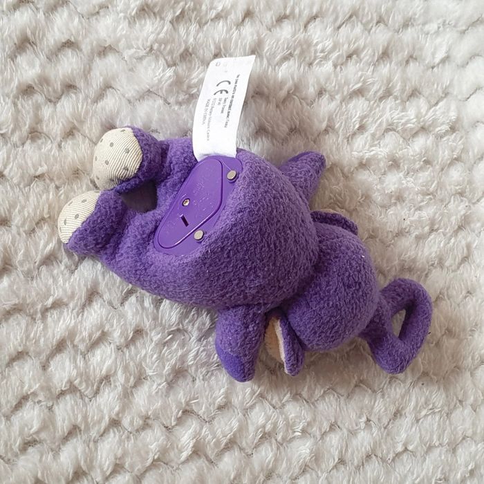 Peluche vintage teletubbies tinky winky violent - photo numéro 2