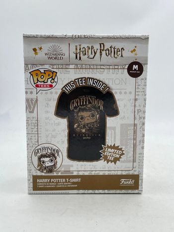 Coffret Funko T-Shirt Harry Potter Quidditch Gryffondor neuf