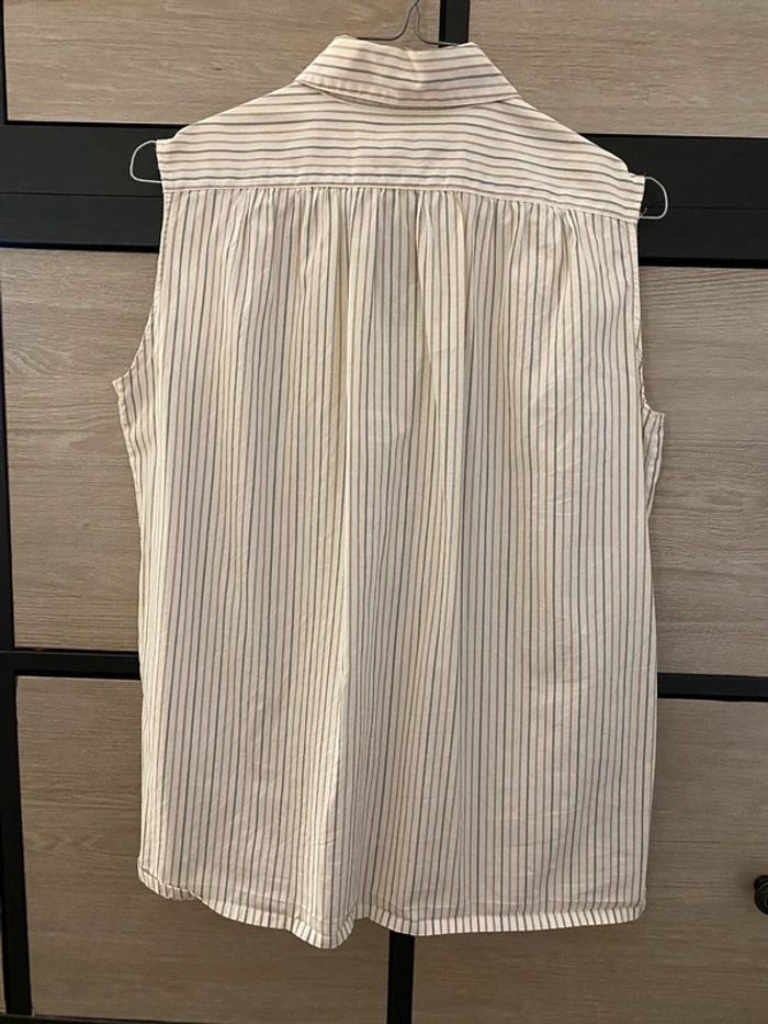 Chemise vintage marque Rayure Taille M - photo numéro 7