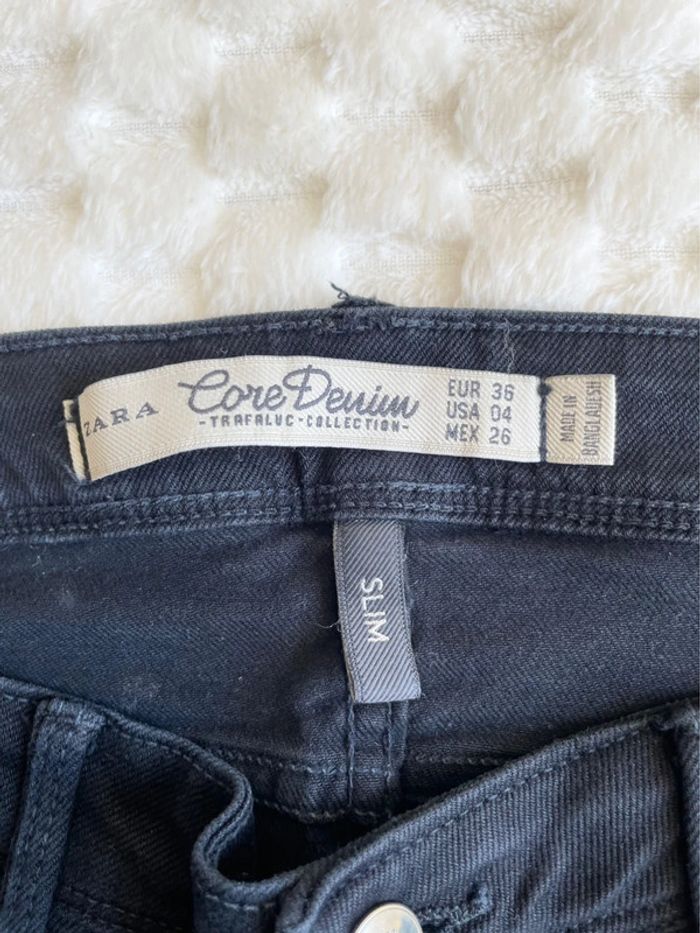 Jean noir Zara - photo numéro 3