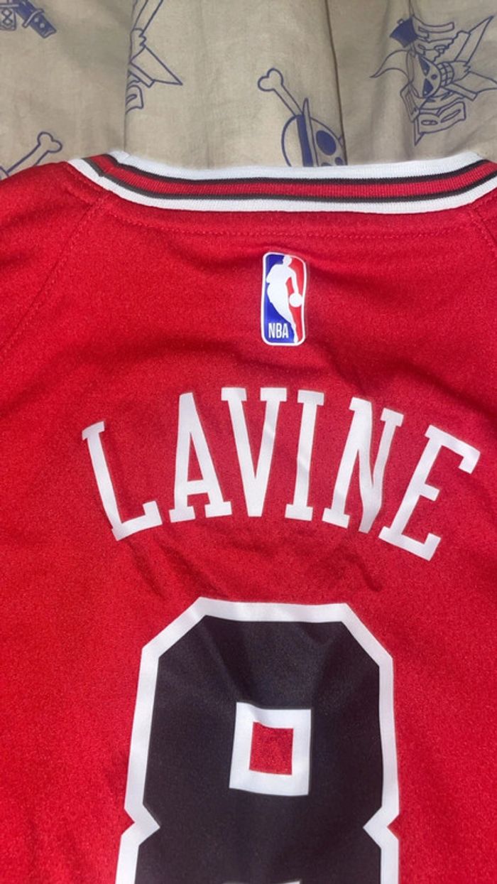 Maillots NBA officiel zach lavine Chicago bulls XL - photo numéro 4