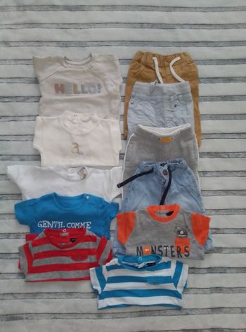 Lot Garçon 1 mois