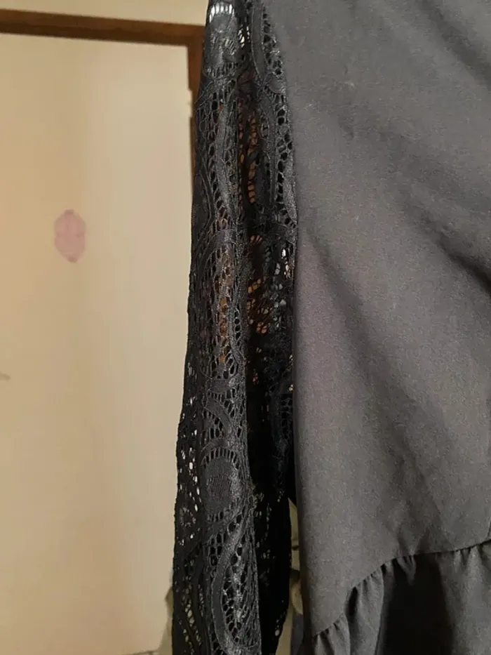 đ€ ĂlĂ©gante Robe Noire SHEIN â Dentelle & Chic â Taille XL - photo numĂ©ro 5