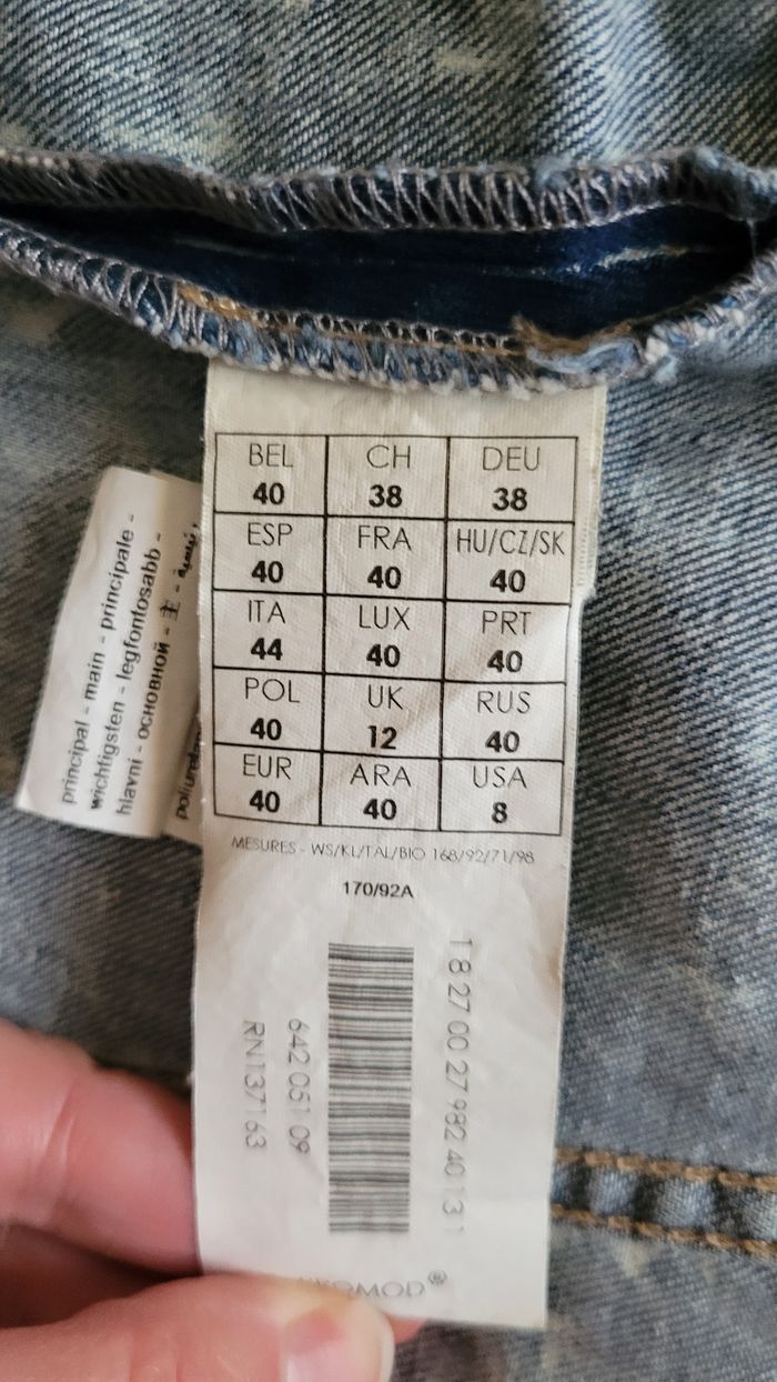 Veste en jeans - photo numéro 4