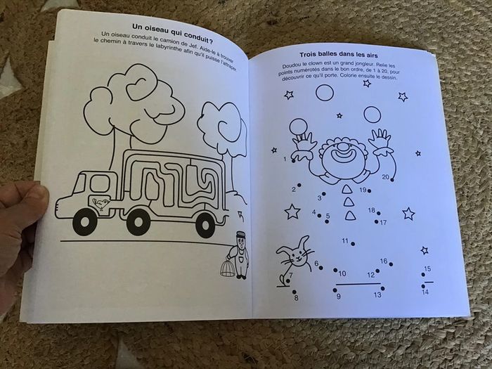 Livre jeux de vacances pour les 4/6 ans multi activités - photo numéro 6