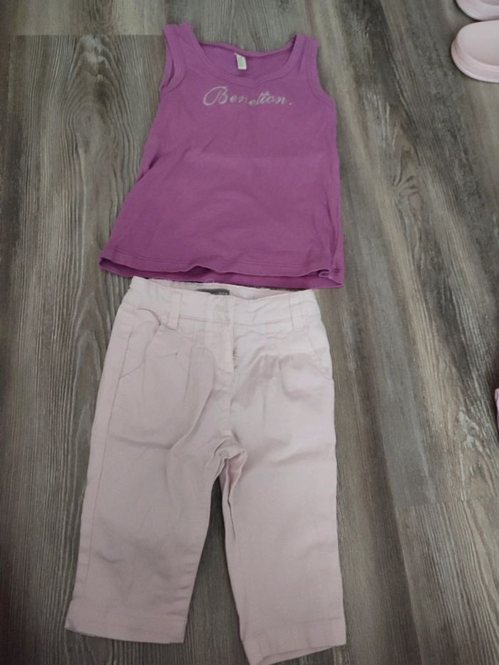 Ensemble été fille 2 ans