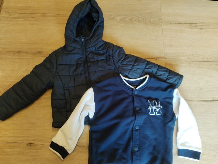 Lot doudoune et veste