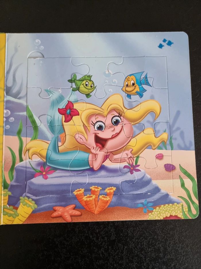 Livre puzzle les sirènes - photo numéro 6