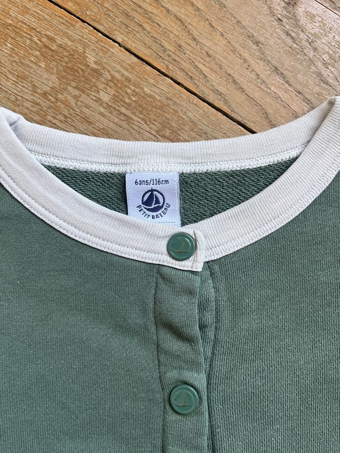 Tee-shirt et gilet Petit Bateau 6 ans - photo numéro 5