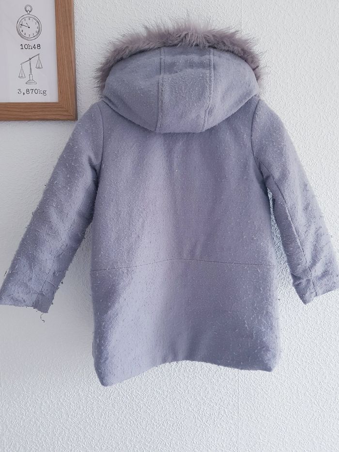 Okaïdi - Manteau / veste en laine avec capuche - photo numéro 4