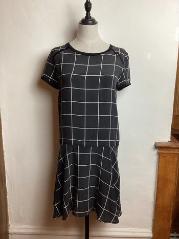 Robe noire et blanche Comptoir des Cotonniers 34