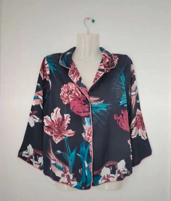 Chemise manches longues à motifs (pyjama) - photo numéro 3