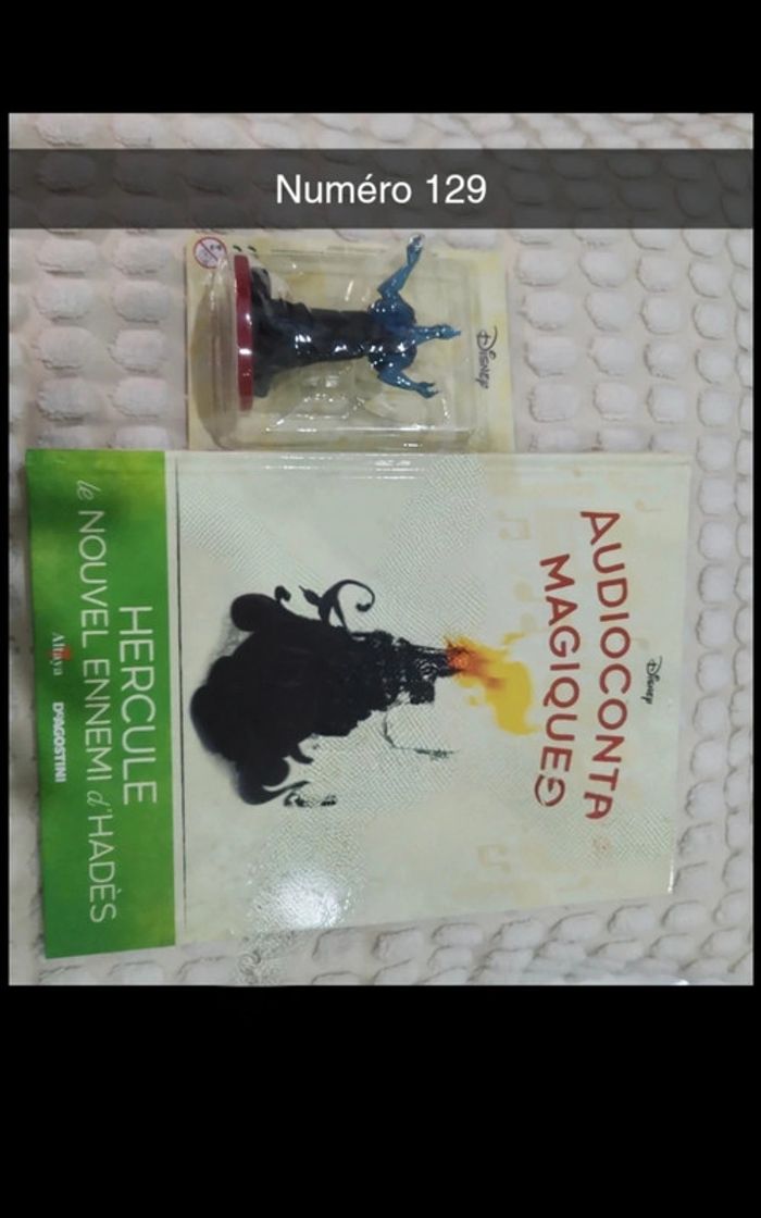 129Ēme audioconte magique altaya disney audio compte conte deagostini figurine magic comte