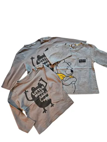 Lot de 3 Tee-shirt manche longue- 18 mois