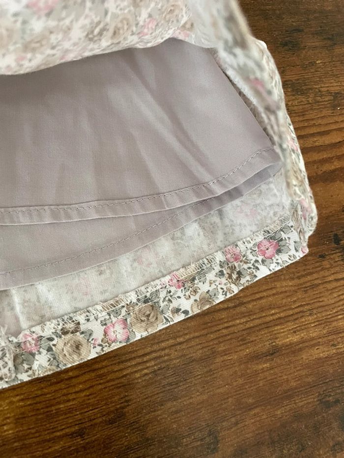 Robe liberty gris avec col - photo numéro 3