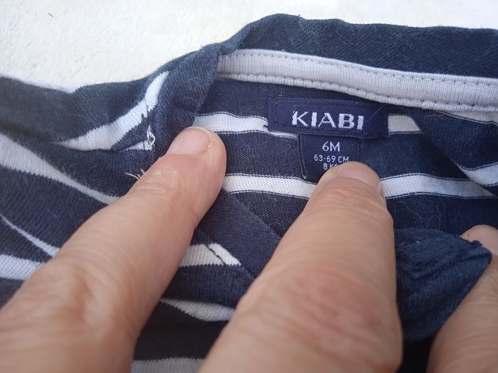 Maillot rayé manches longues kia - photo numéro 3