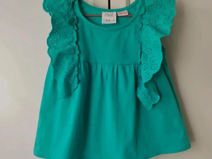 T-shirt turquoise - photo numéro 3