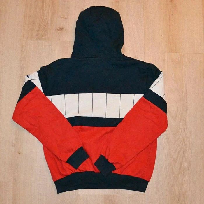 Fila Sweat à Capuche Hoodie Vintage 90's Exclusive Collection Homme Bleu Blanc Rouge (Taille M) - photo numéro 2