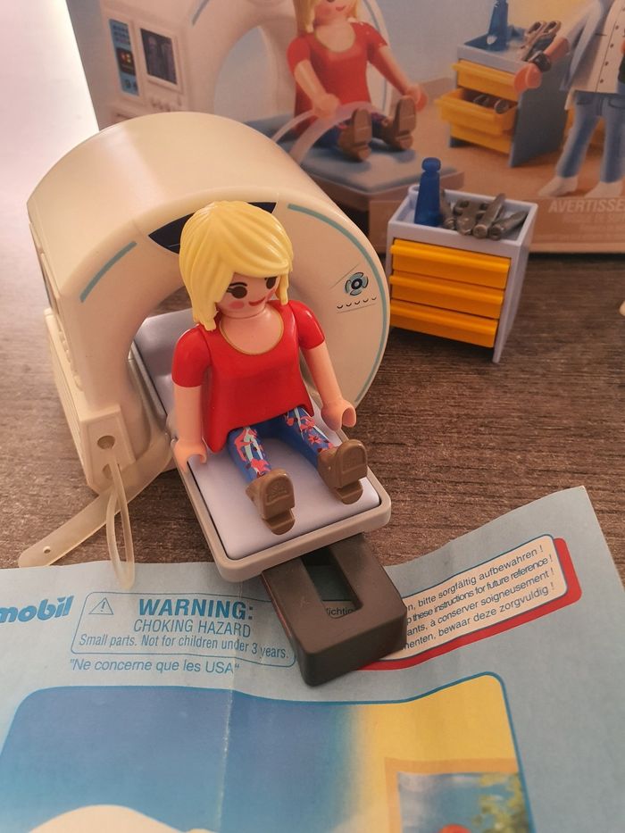 Salle de radiologie playmobil 70196 - photo numéro 2