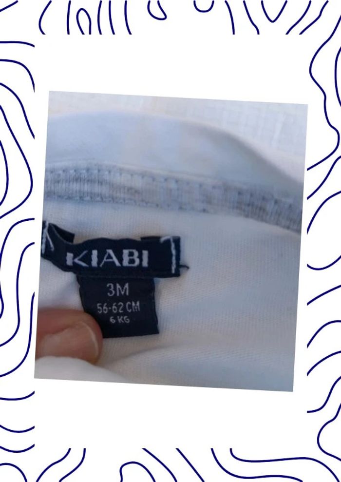Tee-shirt 3 mois Kiabi - photo numéro 3