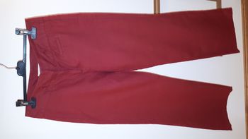 Pantalon rouge bordeaux marque Camaieu  taille 40