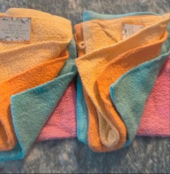 8 gant des toilette neuf 