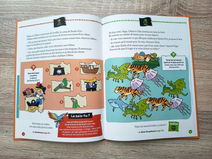Livre album enfant Mac Do, Le journal de Barbe D'Or le pirate, Éditions Hachette Jeunesse - photo numéro 2