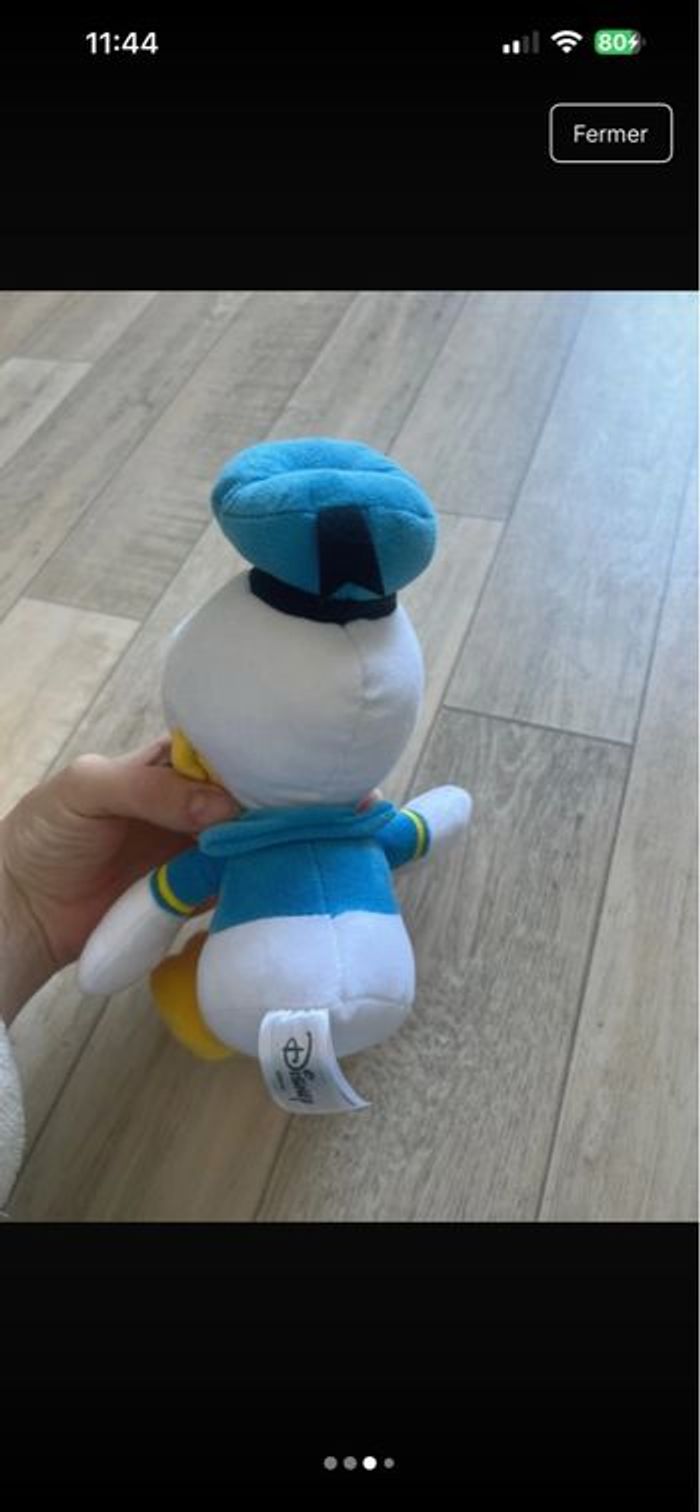 peluche disney donald - photo numéro 3