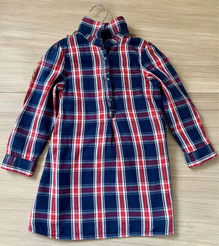 Robe chemise à carreaux Orchestra