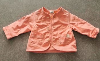 Veste fine bébé fille 12 mois NEUVE