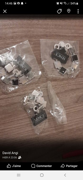 Lot de 3 bracelet fantaisie femme