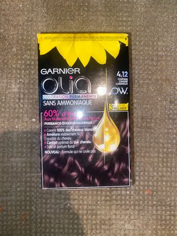 Coloration garnier OLIA 4.12
