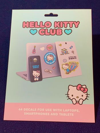 Lot 44 stickers autocollants Hello Kitty Club Sanrio