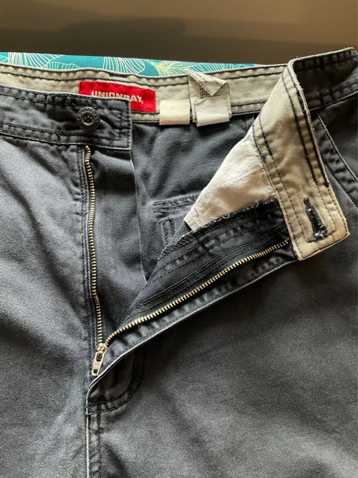 Short cargo gris foncé pour homme Unionbay taille W34 FR44 426 - photo numéro 4