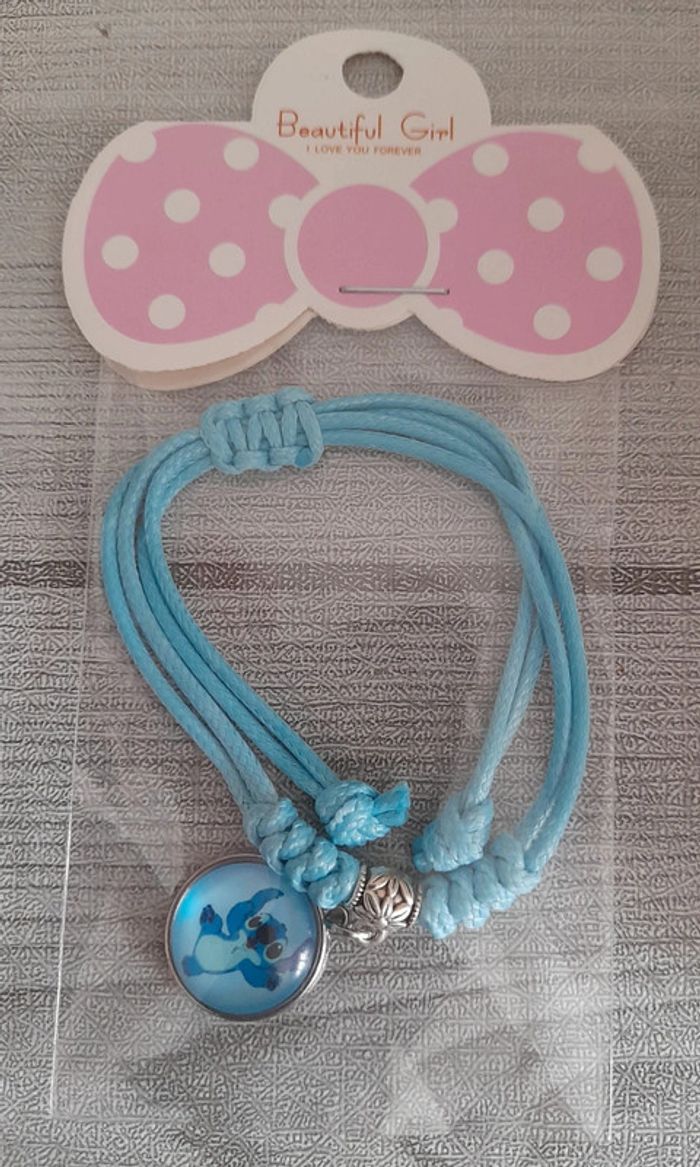 Bracelet réglable stitch